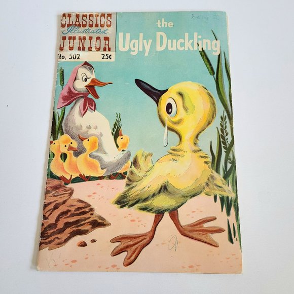 2 vintage kids books 1950s-1960s. The ugly Duckling. At the Palace Gates. - Picture 2 of 16